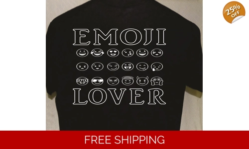 Emoji Lover T shirt more t shirts listed for sale Great Gift For Friends